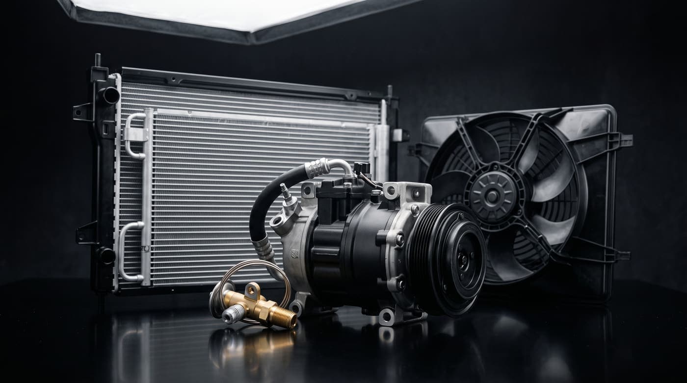 Radiador (Audi / SEAT / VW Golf V 2.0)